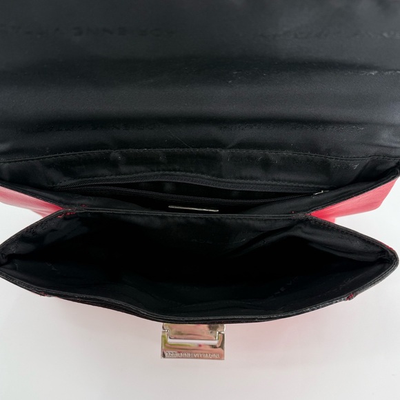 Adrienne Vittadini Red Satchel Shoulder Bag‎ - Picture 3 of 14